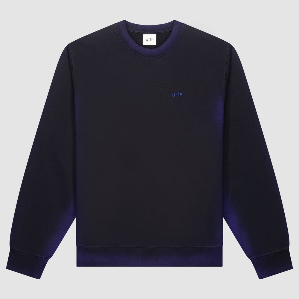 Sunfade Crewneck - Navy/Black