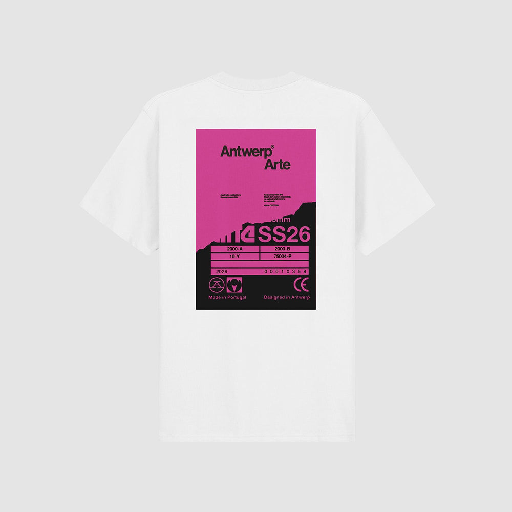 Back Poster T-shirt - White