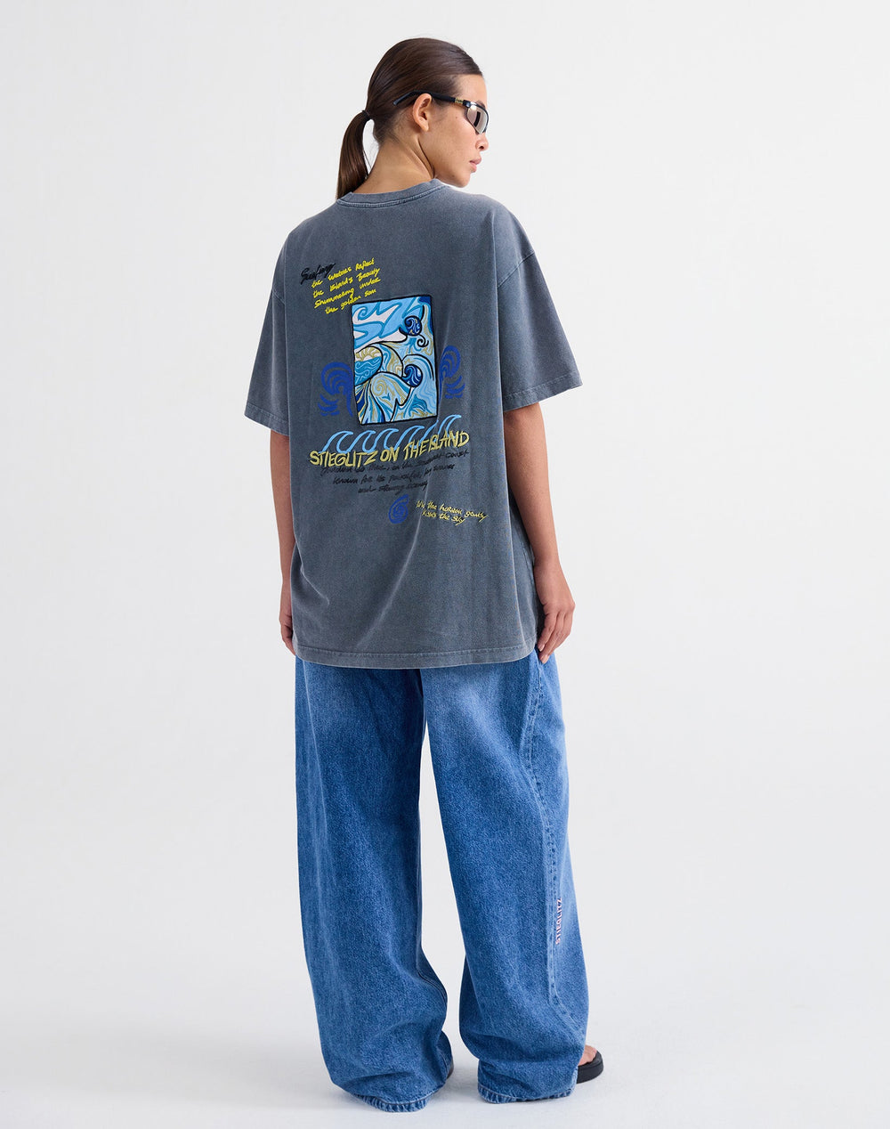 Fryda Oversized T-shirt - Grey