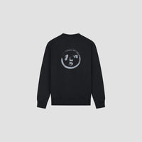 Brushstroke Face Crewneck