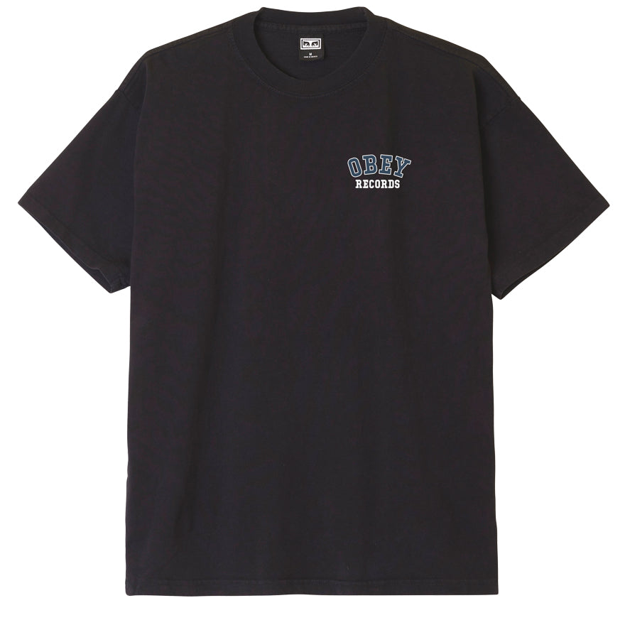 OBEY RECORDS HEAVYWEIGHT T-SHIRT