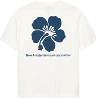 HIBISCUS TEE WASHED WHITE