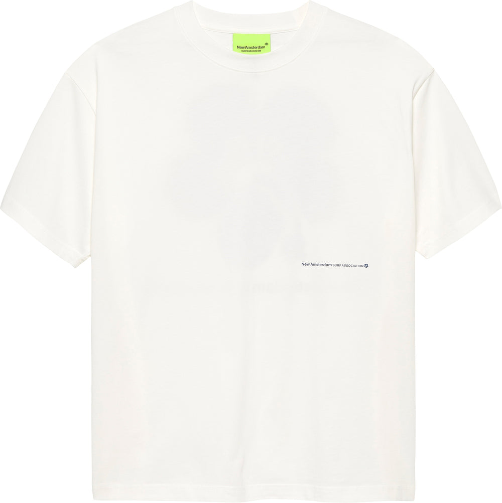 HIBISCUS TEE WASHED WHITE