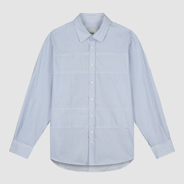 Striped Gallery Shirt - Blue