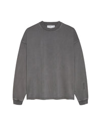 Hopeium No Sleep Just Noise Longsleeve Grijs in de kleur grijs — afbeelding 1 van 4