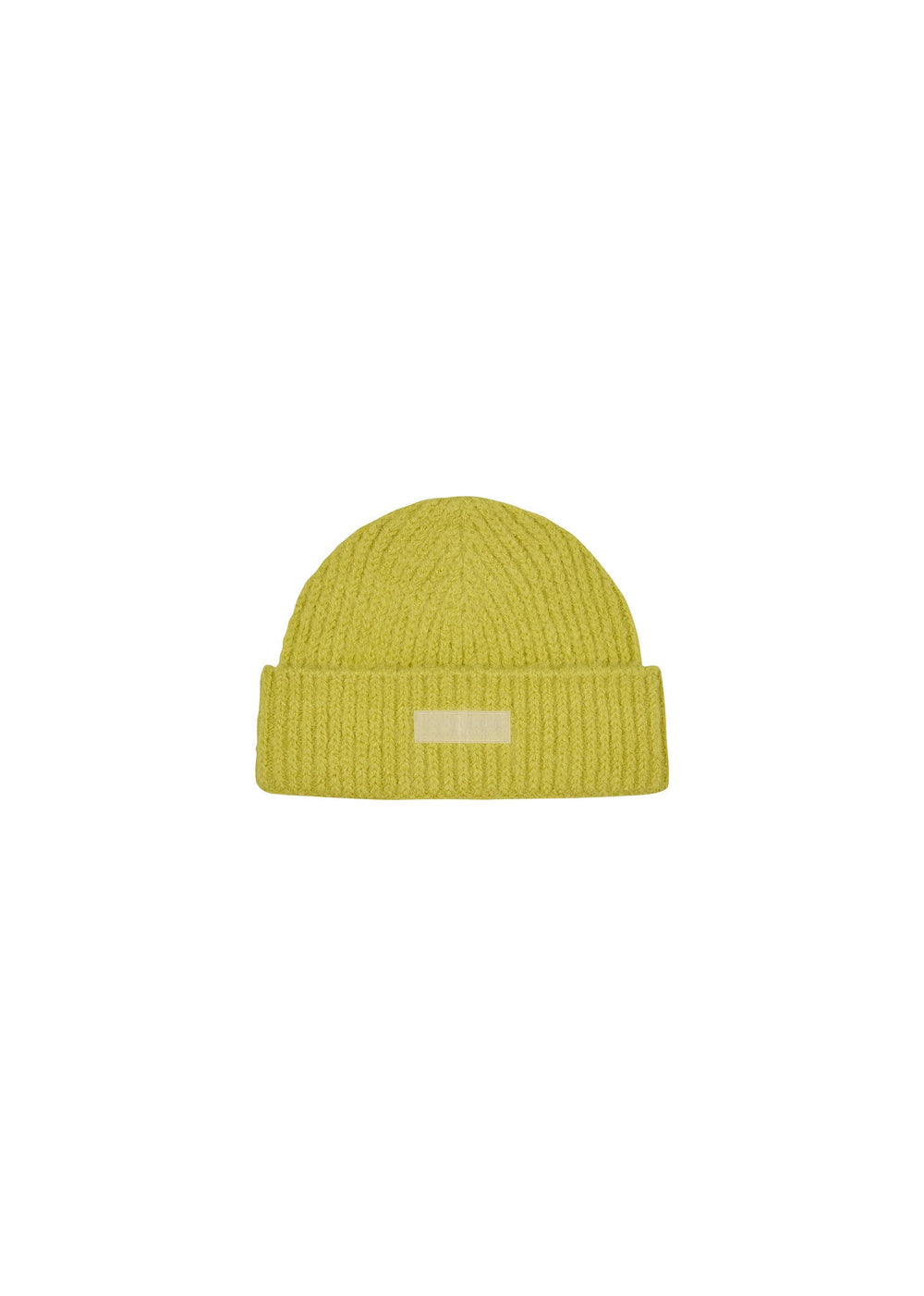 LOGO BEANIE - Lime Green