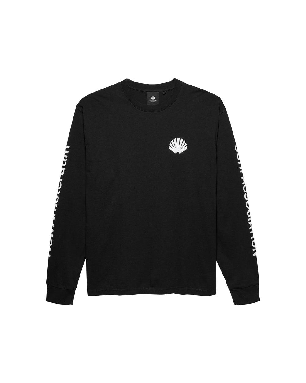 LOGO CREWNECK BLACK/WHITE - Black