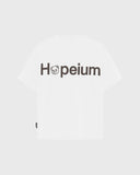 Hopeium Logo T-Shirt in de kleur grijs — afbeelding 2 van 2