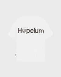 Hopeium Logo T-Shirt in de kleur grijs — afbeelding 2 van 2