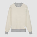 Arte Antwerp Reversible Label Crewneck — Black, Grey