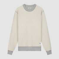 Arte Antwerp Reversible Label Crewneck — Black, Grey