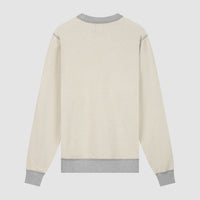 Arte Antwerp Reversible Label Crewneck — Black, Grey