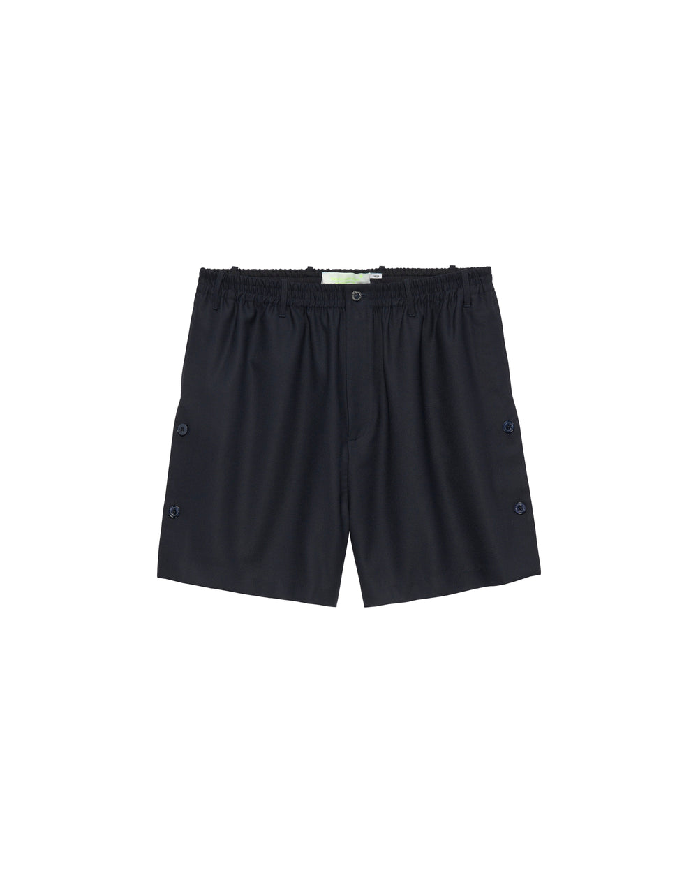 WOOL TRACK SHORTS MIDNIGHT - Midnight Blue