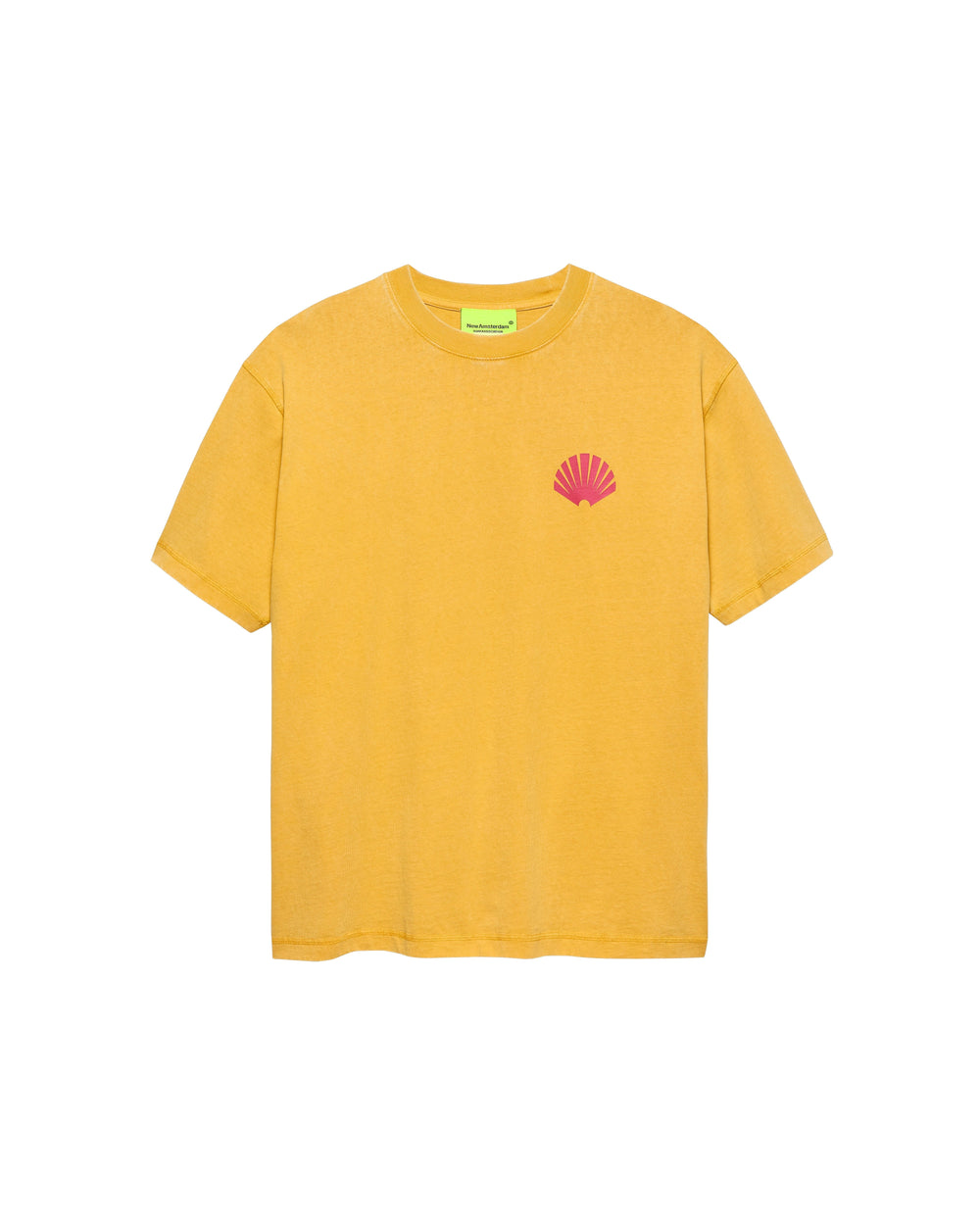 LOGO TEE SUN YELLOW/DEEP RED - Sun Yellow