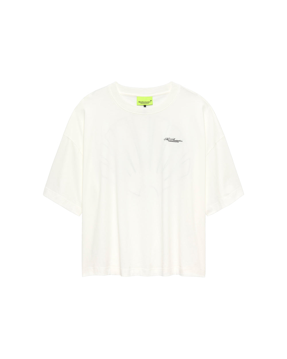 BIG LOGO TEE WASHED WHITE - Washed White