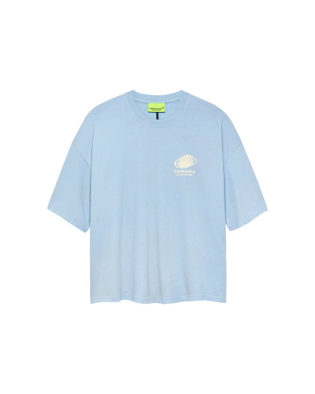 CORPORATE LOGO TEE BABY BLUE van New Amsterdam Surf Association in de kleur blauw
