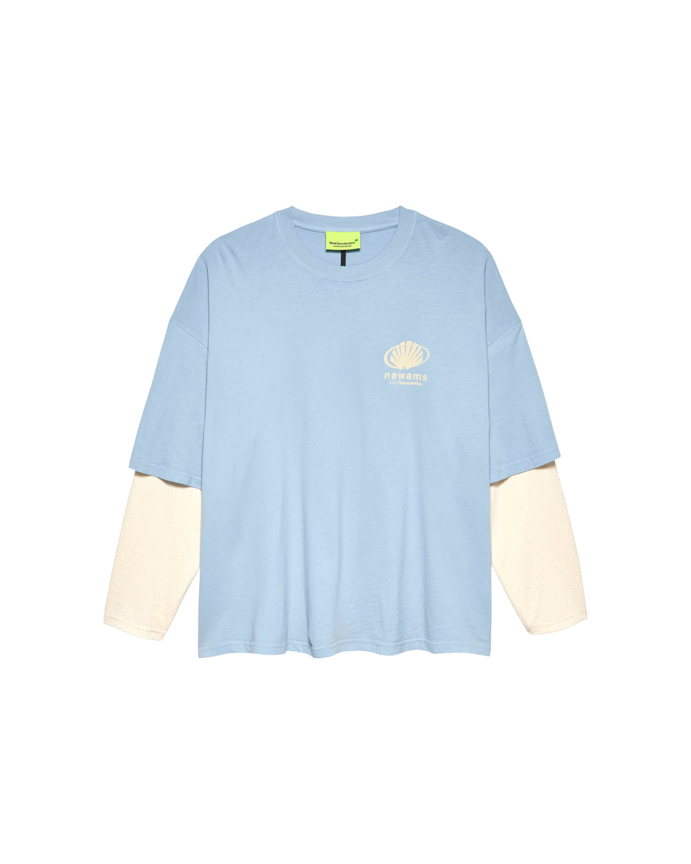 CORPORATE LOGO LONGSLEEVE BABY BLUE - BABY BLUE