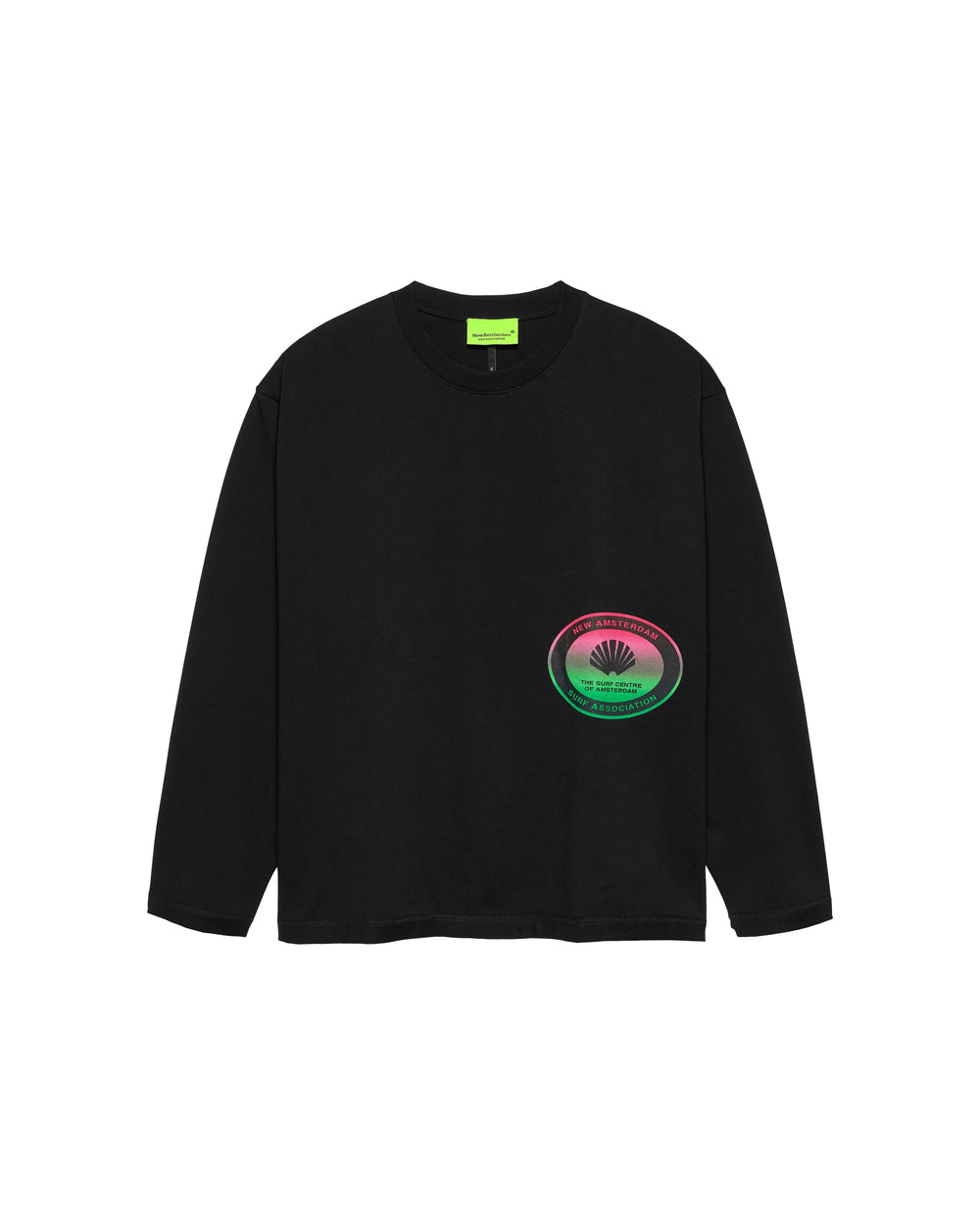 SURF CENTRE LONGSLEEVE BLACK - Black