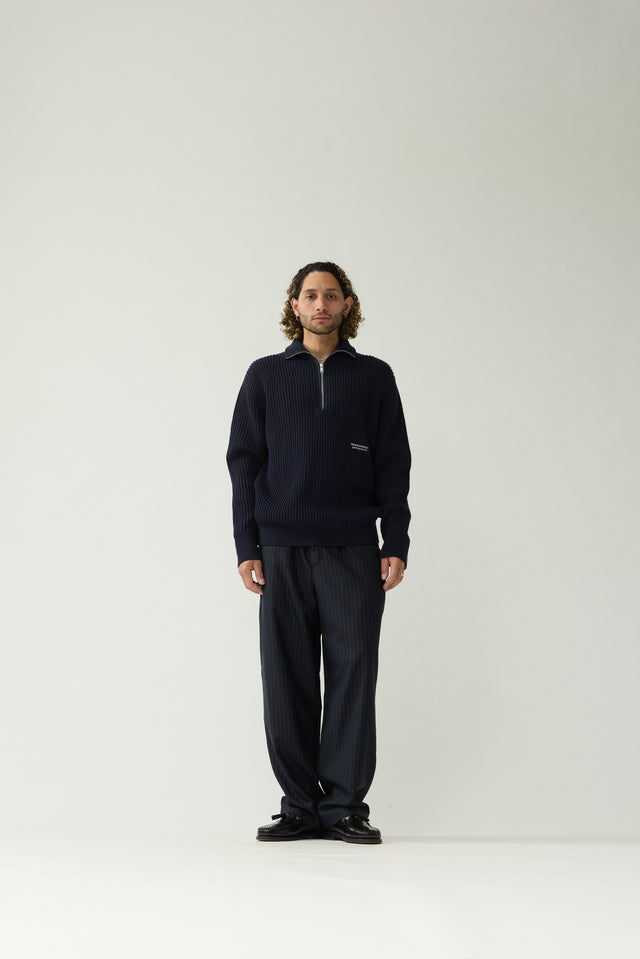 KNITTED HALF ZIP