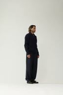 KNITTED HALF ZIP van New Amsterdam Surf Association in de uitvoering Night — afbeelding 2 van 3