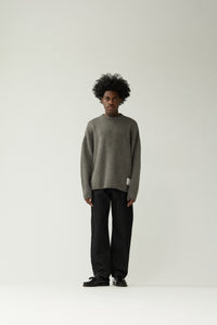TIDE KNIT van New Amsterdam Surf Association in de kleur grijs — afbeelding 1 van 4