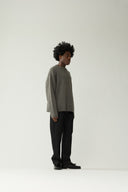 TIDE KNIT van New Amsterdam Surf Association in de kleur grijs — afbeelding 3 van 4