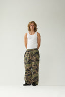 CARGO PANTS van New Amsterdam Surf Association in de uitvoering Camo — afbeelding 1 van 4