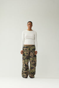 CARGO PANTS van New Amsterdam Surf Association in de uitvoering Camo — afbeelding 4 van 4