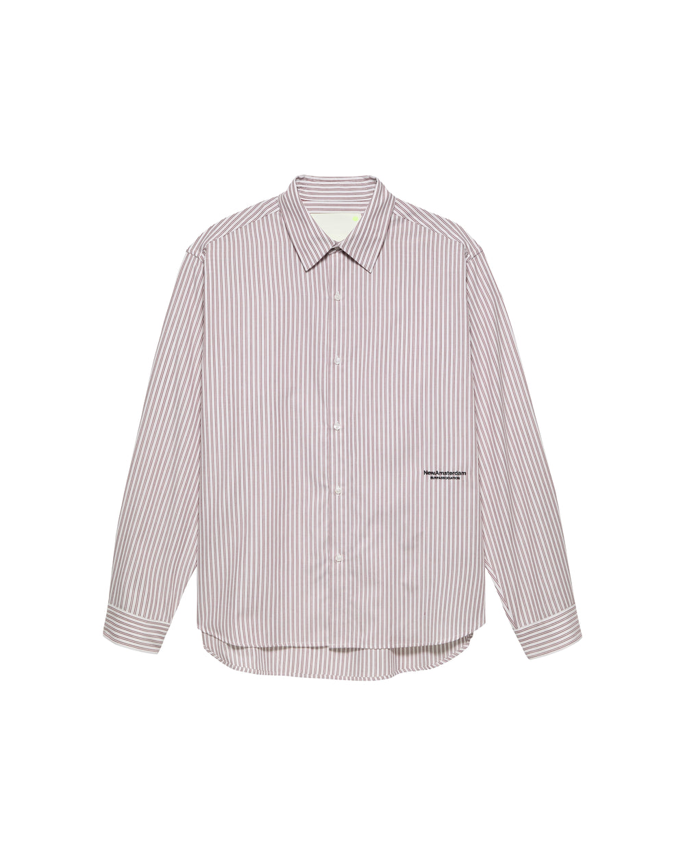 BEACH SHIRT WHITE/RED STRIPE - White/Red Stripe