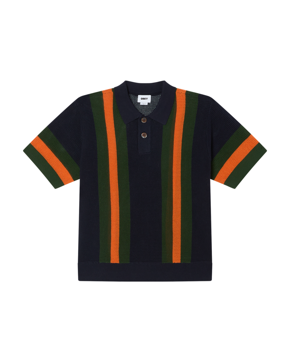 Obey seth polo sweater - Navy Multi