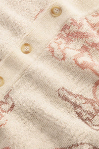 Viggo Cardigan 60044 - Cream Multi