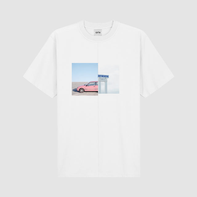 Arte Antwerp Photo T-shirt van Arte Antwerp in de kleur wit