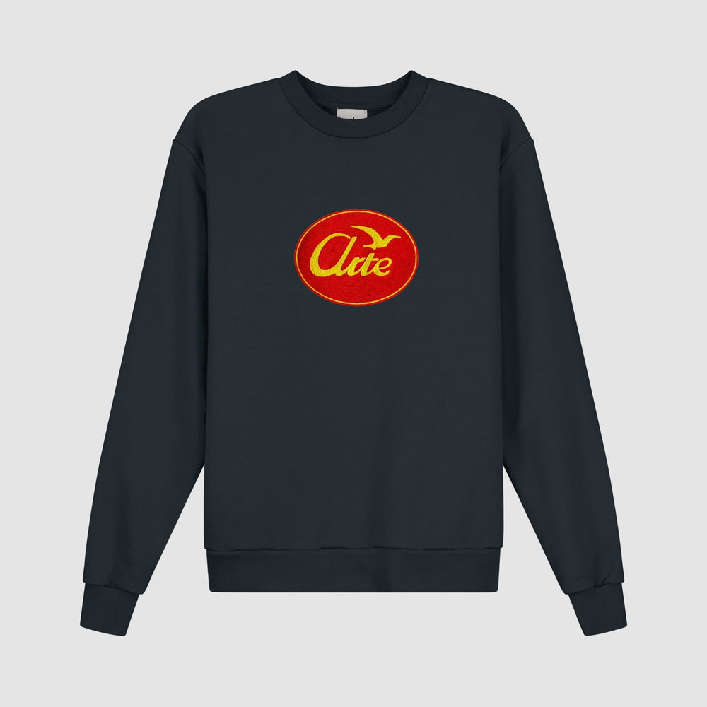 Bird Logo Crewneck - Navy