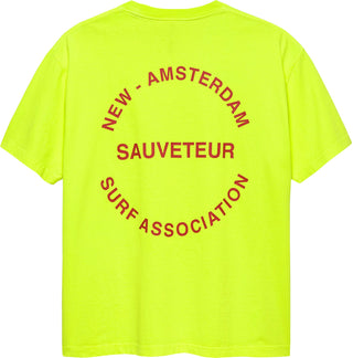 SURF RESCUE TEE SAFETY GREEN