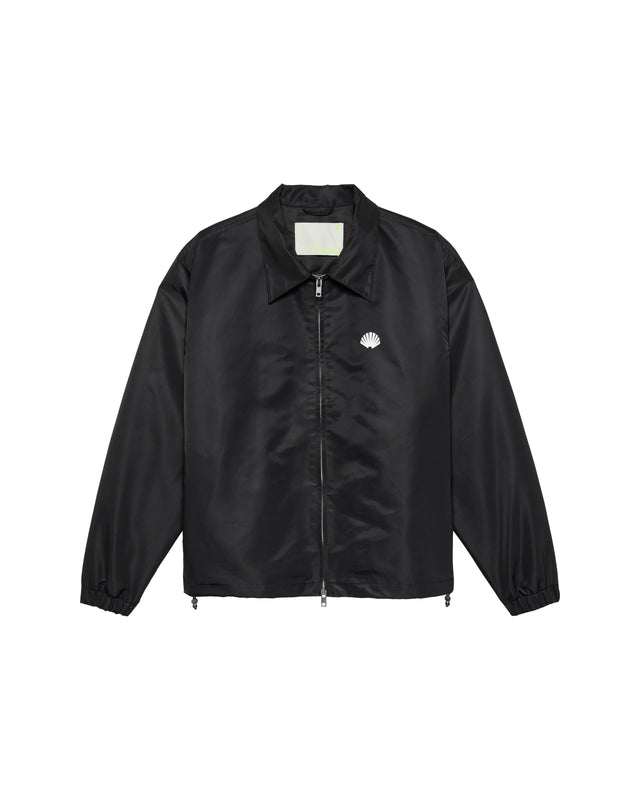 New Amsterdam Surf Association Wool Coach Jacket - Black