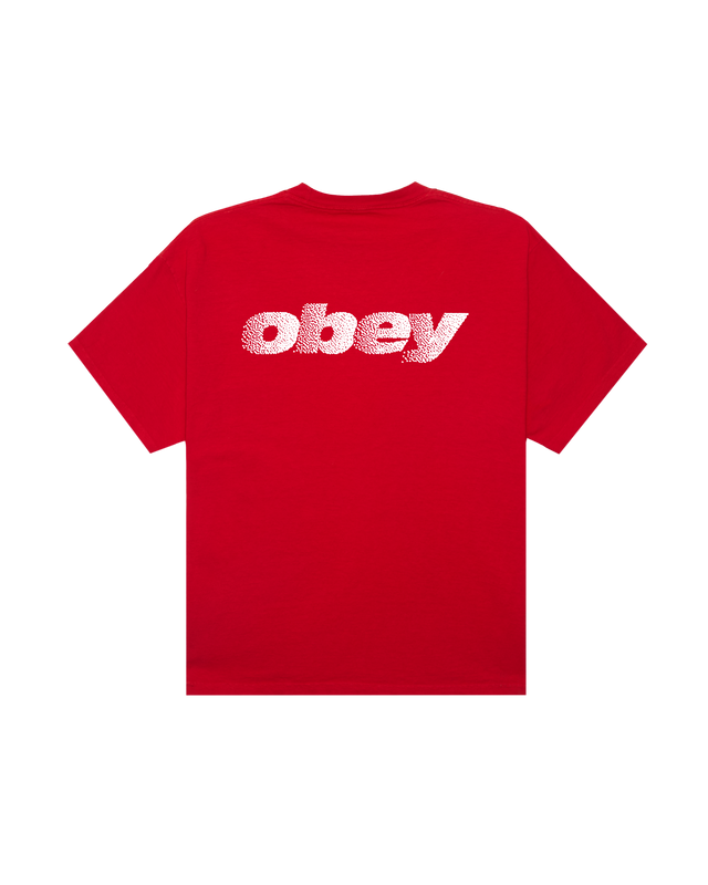 Obey diffusion van OBEY in de kleur rood — afbeelding 1 van 3