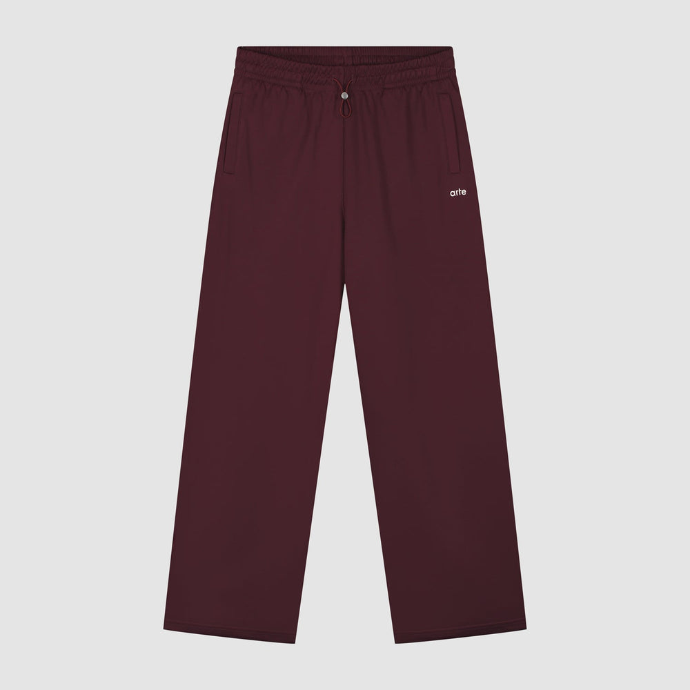 Carded Tracksuit Bottom - Bordeaux