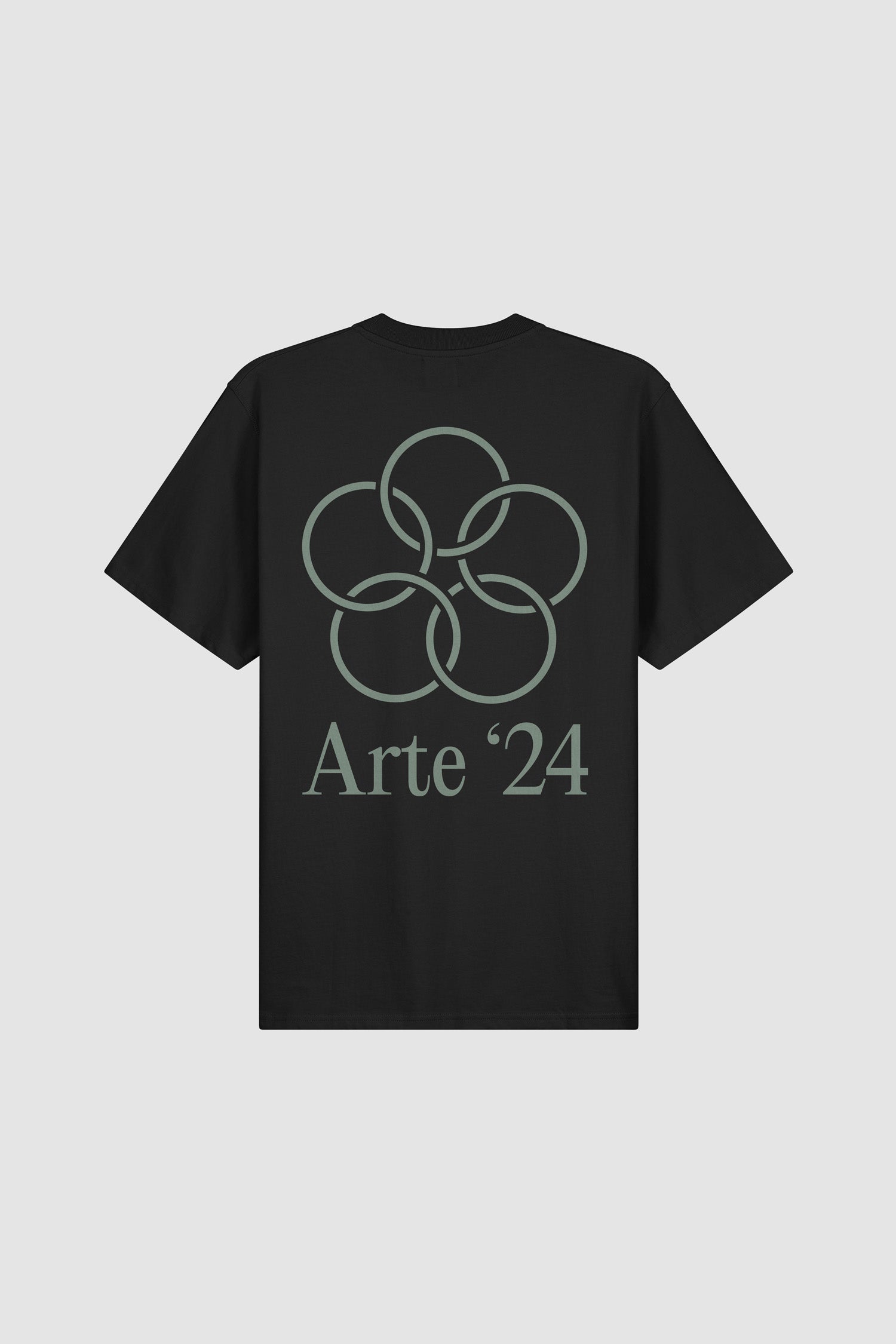 Arte Teo Back Rings T-shirt - Black