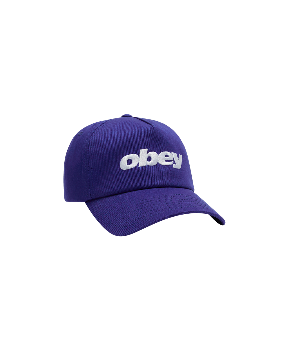 Obey delta 5 panel snapback - Purple