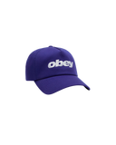 Obey delta 5 panel snapback - Purple