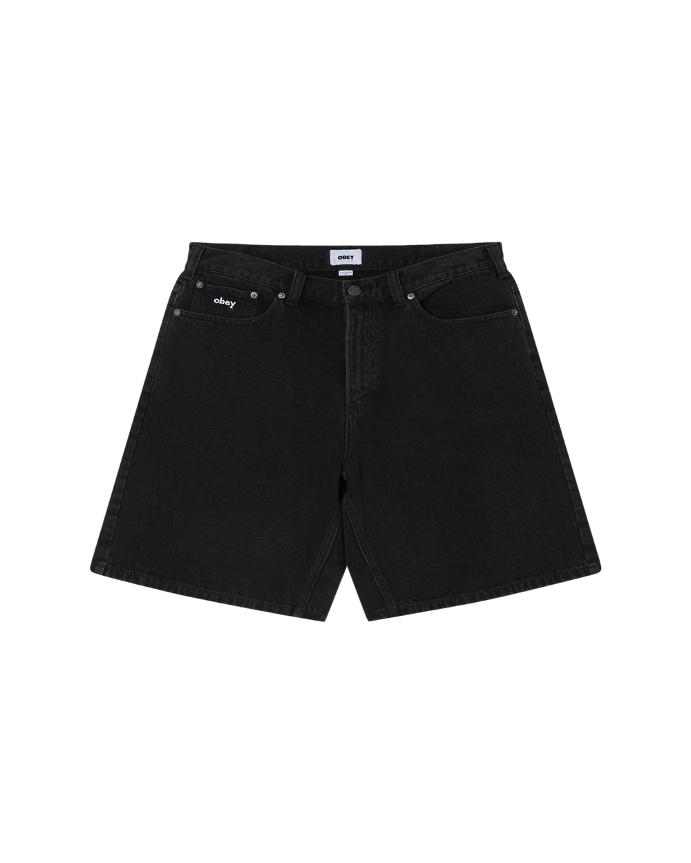 Bigwig baggy denim short - Washed Black