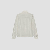 Brushstroke Logo Stripe LS Shirt
