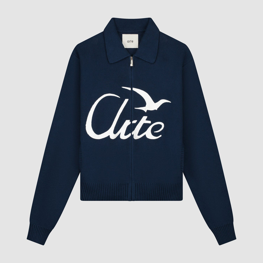 Bird Logo Knit - Navy