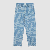 Arte Antwerp Denim Allover Pants — Raw Denim