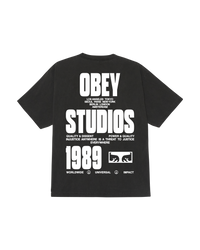 Obey stamped - Charcoal