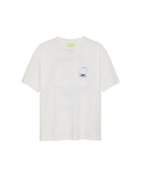 ECLIPSE TEE van New Amsterdam Surf Association in de kleur wit — afbeelding 1 van 7