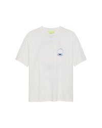ECLIPSE TEE van New Amsterdam Surf Association in de kleur wit — afbeelding 1 van 7