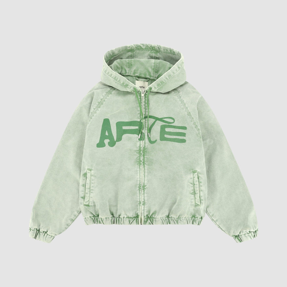 Polyform Canvas Hooded Jacket - Green