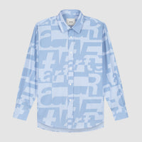 Allover Shirt — Allover Print Blue