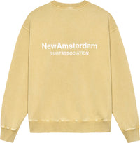 LOGO CREWNECK YELLOW STONE